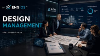 Design Management em Engenharia: gestão do processo de projeto, decisões e interfaces