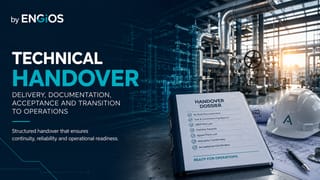 Handover Técnico em Engenharia: entrega, documentação, aceite e transição para operação