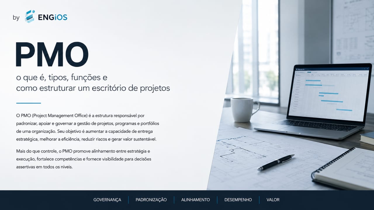 PMO: o que é, tipos, funções e como estruturar um escritório de projetos