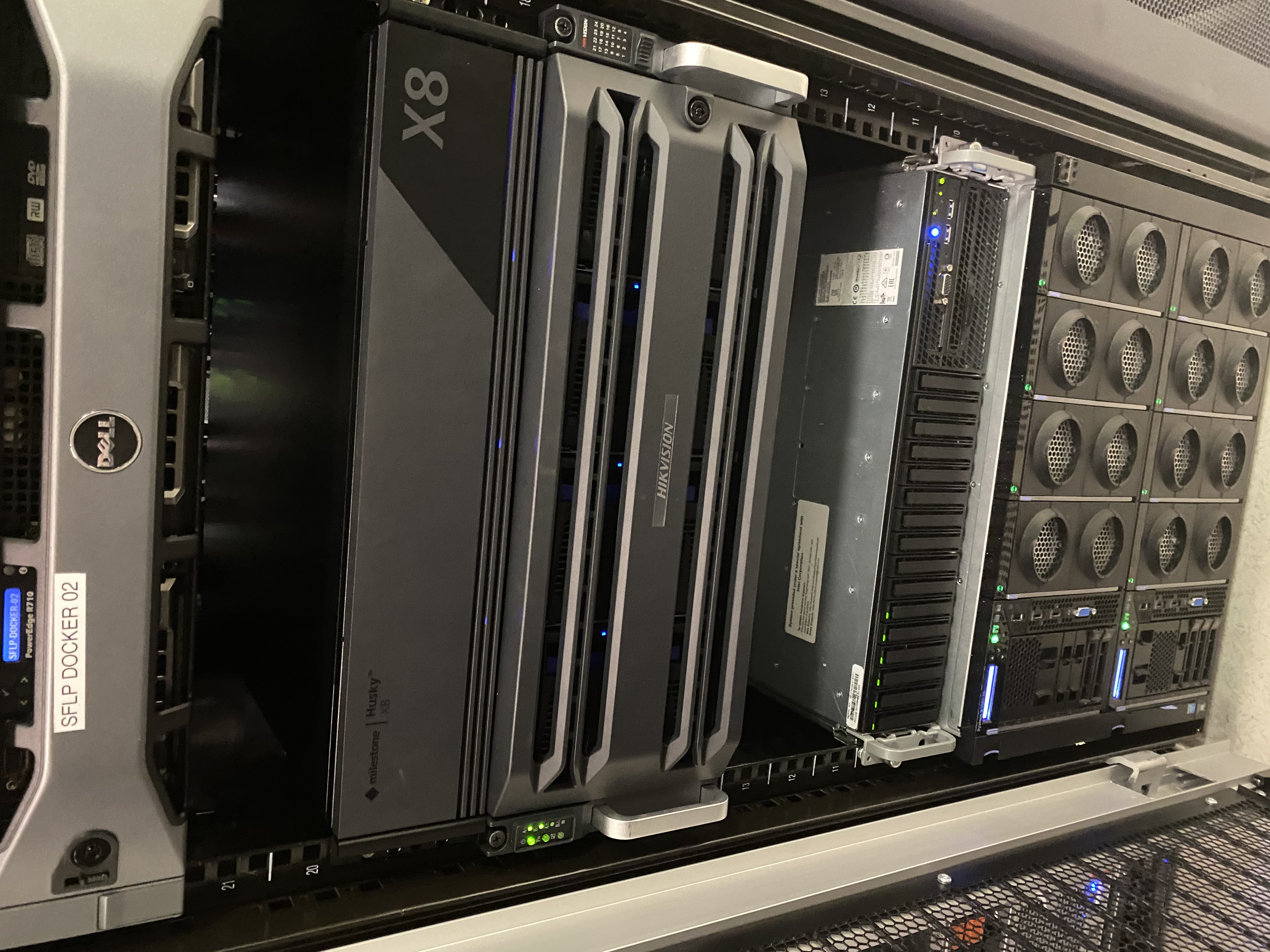 Appliance Milestone X8 instalado no STJ