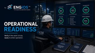 Prontidão operacional: como saber se uma obra pública está realmente pronta para entrar em operação