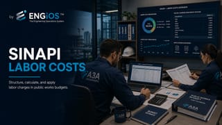 Encargos Sociais SINAPI em obras públicas: composição, cálculo e aplicação no orçamento