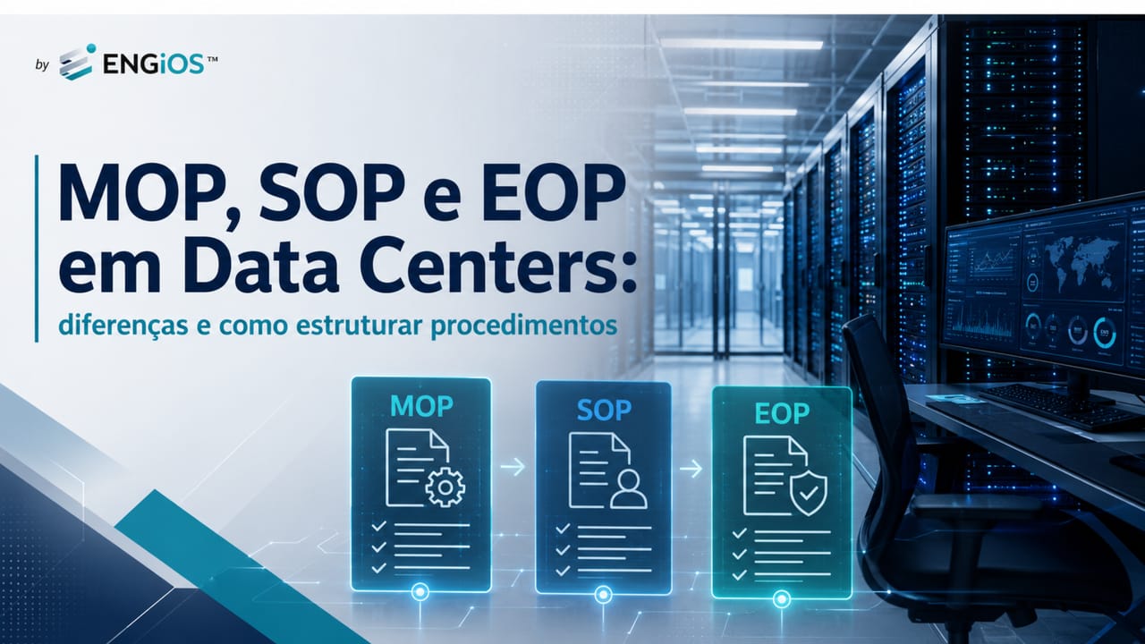 MOP, SOP e EOP em Data Centers: diferenças e como estruturar procedimentos