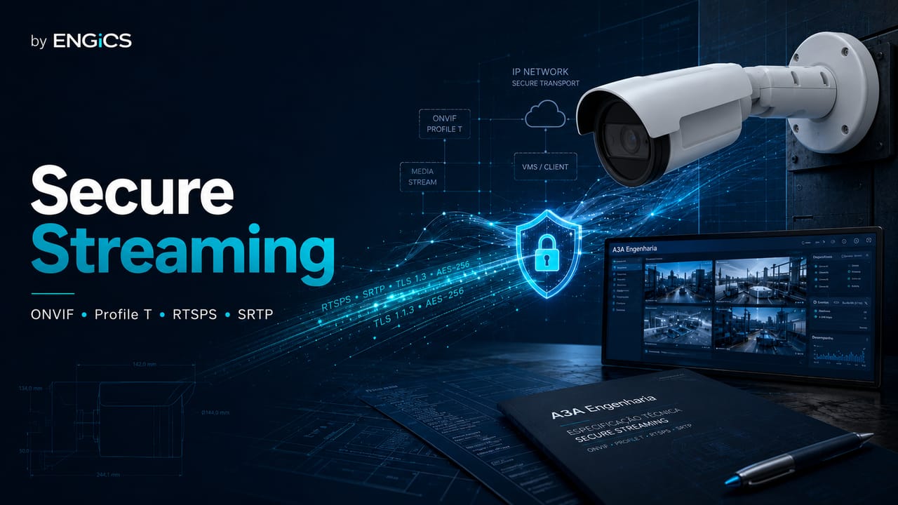 Secure Streaming no ONVIF: Profile T, HTTPS, RTSPS e SRTP