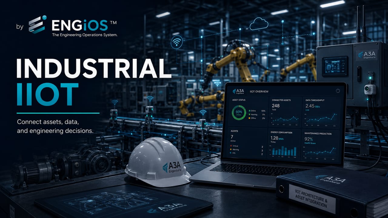 IIoT na engenharia: Industrial Internet of Things aplicada à automação, conectividade, dados e sistemas industriais
