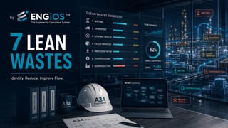Desperdícios Lean em Projetos de Engenharia: os 7 desperdícios e como eliminá-los