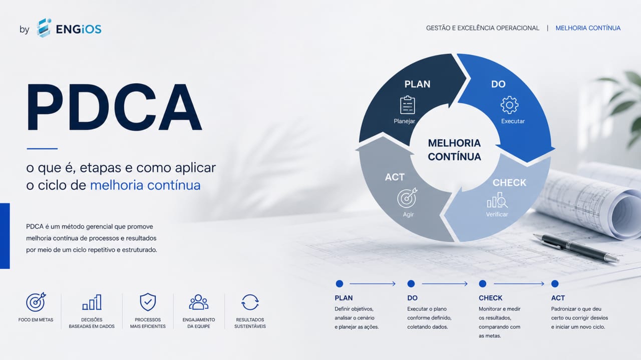 PDCA: o que é, etapas e como aplicar o ciclo de melhoria contínua