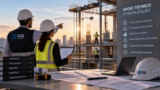 Apoio Técnico à Fiscalização de Obras e Contratos de Engenharia: controle, evidências e conformidade