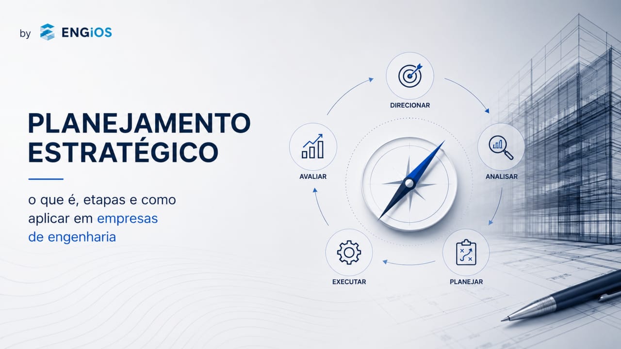 Planejamento estratégico: o que é, etapas e como aplicar em empresas de engenharia