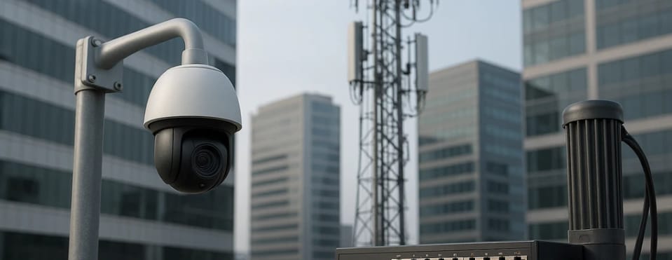 Integración de sistemas de vigilancia, datos y comunicación en una ciudad inteligente