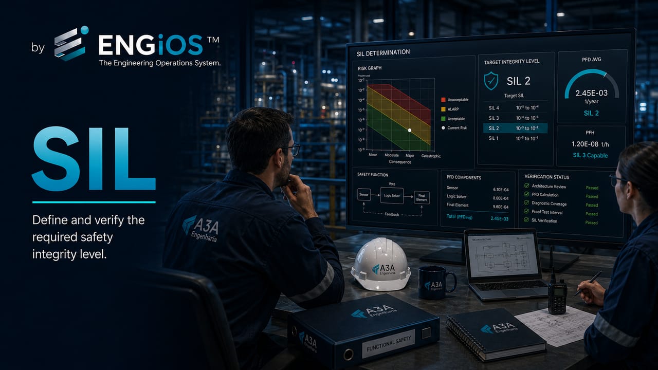 SIL — Safety Integrity Level: definição e verificação do nível de integridade de segurança