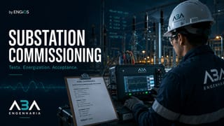 Comissionamento de subestações: testes, energização e aceite técnico