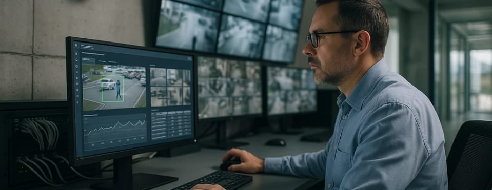 Analíticos de vídeo con inteligencia artificial aplicados a sistemas de CCTV